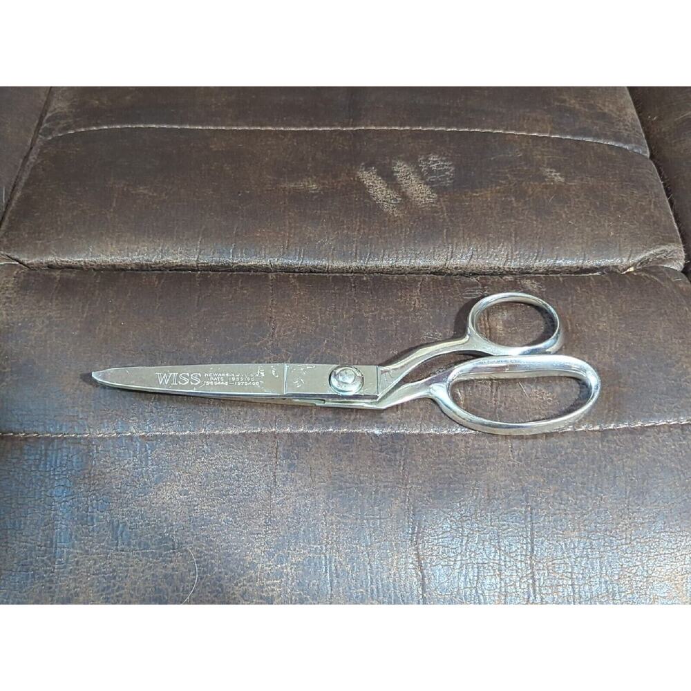 WISS Pinking Shears Sewing Scissors MADE USA PATS 1965443-1970408 1959190
